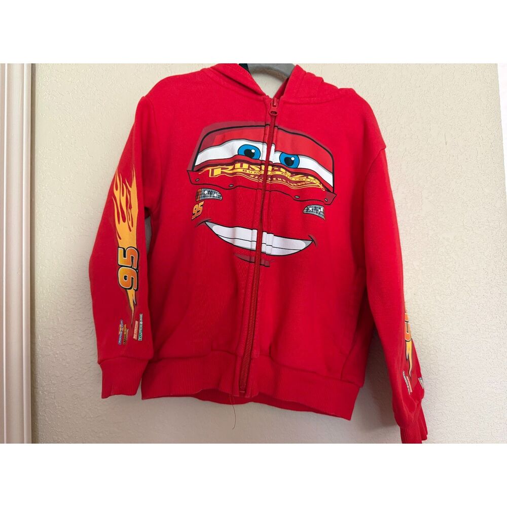 Lightening Mcqueen- Cars hoodie size 4